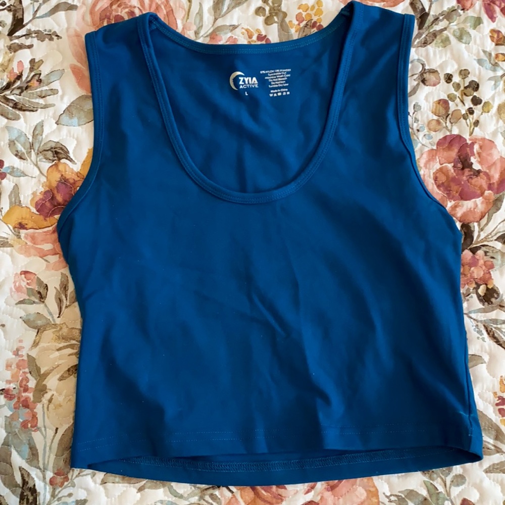 ZYIA Active Crop Tank Top